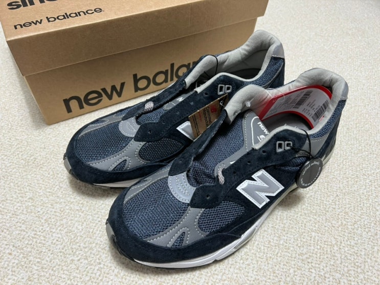 뉴발란스 991 네이비 사이즈 추천 및 리뷰 - M991NV : 네이버 블로그