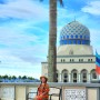 동남아시아여행 말레이시아 코타키나발루 자유여행 시티투어 블루모스크, 핑크모스크, 사바 주청사