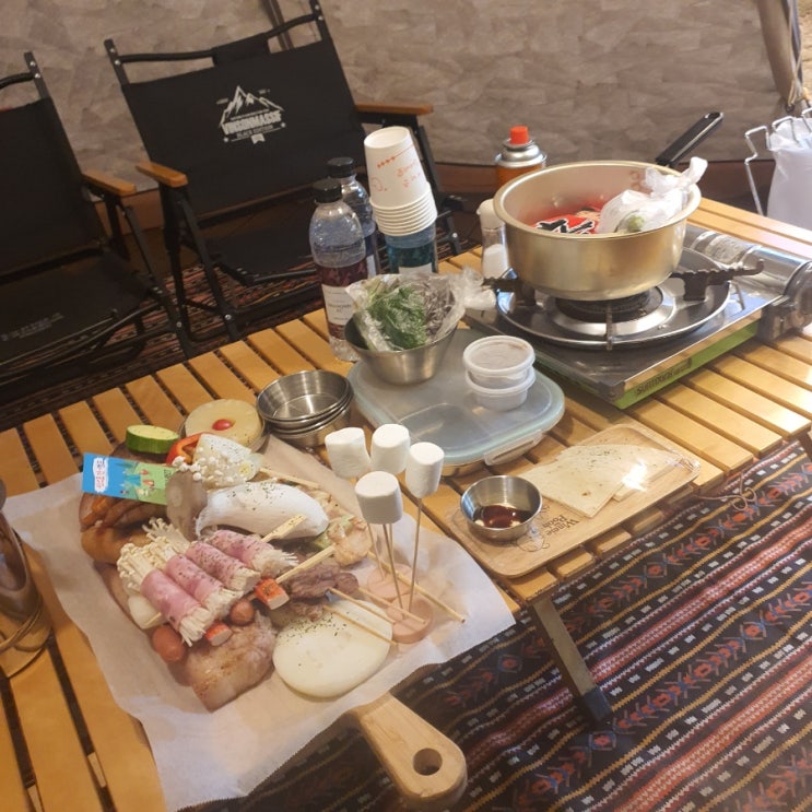 경산 사동 고기 맛집 : 산으로 간 캠프