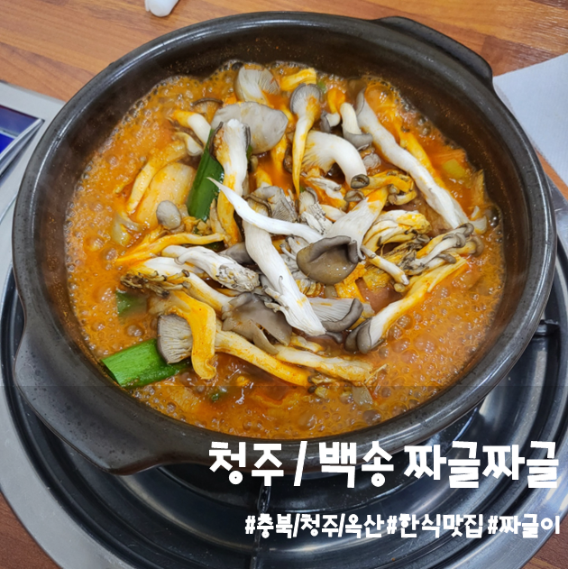 [충북 청주 맛집 / 옥산 백송 짜글짜글] : 네이버 블로그