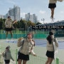 겨울 여자 테니스룩 with 룰루레몬 원더 퍼프 숏패딩 - 너무 좋아해서 테니스복의 90%는 전부 다 여기꺼라구요!!