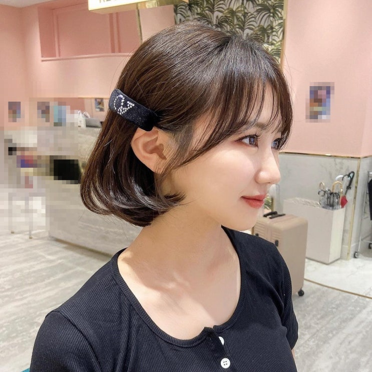 2023 여자 단발, 중단발 허쉬컷, 보브컷, 펌 스타일│유행 헤어스타일 미리보기 : 네이버 블로그