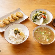 간단한 무밥, 영양밥 버섯밥 만들기