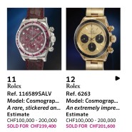 [소고] The Geneva Watch Auction : XVI - 필립스 제네바 시계경매