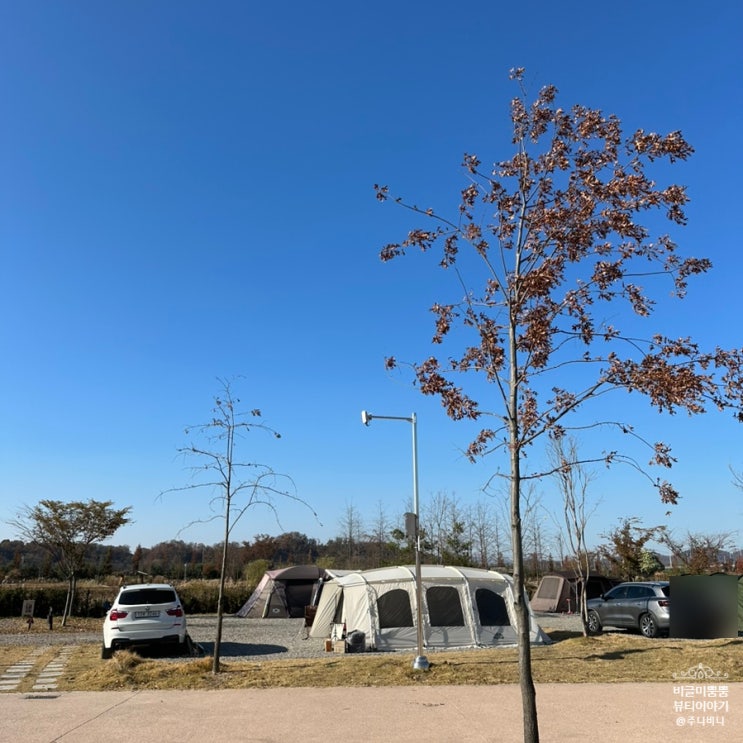 임진각평화누리캠핑장에서 겨울캠핑 (with 사각 통나무 버너)