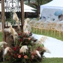 '용산가족공원' 비 오는 날의 로맨틱웨딩 / 플레르제이 웨딩 꽃장식