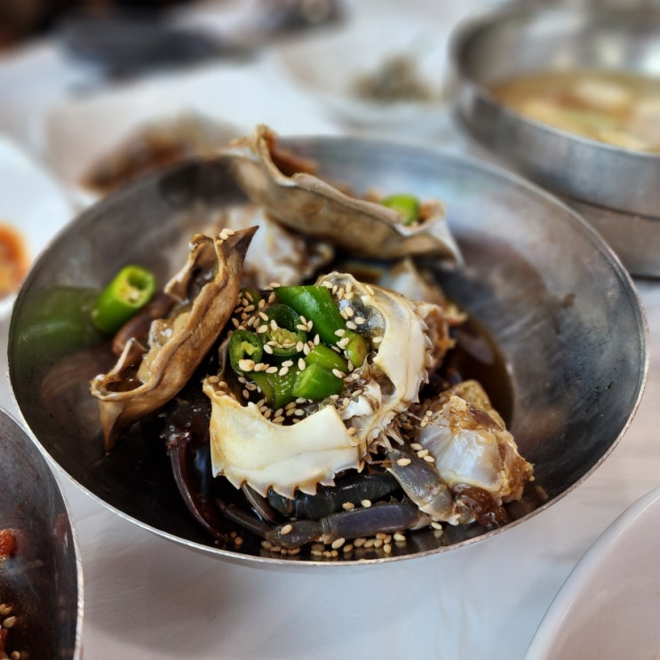 여수 돌게장 맛집 거리 명동게장 백반 : 네이버 블로그