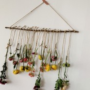 11월 꽃다발, 행잉플랜트 벽꾸미기 DIY