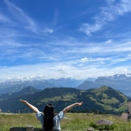 [신혼여행] 코로나 7월 스위스 여행🇨🇭6일차 - 산의여왕 리기, 루체른 추천 여행지 🌄베기스마을, 홀리카우 버거🍔