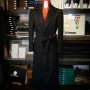 라끼아베 여자 코트 / 콜롬보 블랙 캐시미어 100% 여자 로브 코트(막스마라 마누엘라) / Colombo Black Cashmere 100% Women Robe Coat