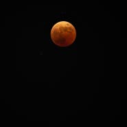 개기월식 2022년 11월 8일 붉은 달 사진
