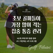 급증하는 여성 초보 골퍼 .... 골프 열풍 속 주의 해야하는 질환 예방법!