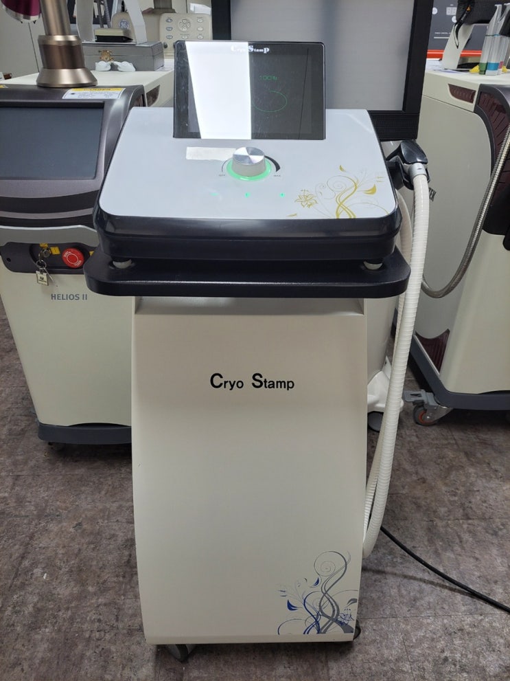 [판매완료]크라이오 스탬프(CRYO STAMP) 피부냉각기 크라이오 전기조합자극기 피부진정장비 팝니다 네이버 블로그