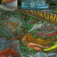 Ray Ttoll Art - Amazon 물고기 그림