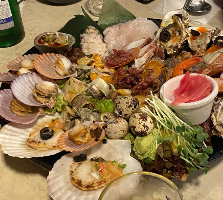 마린포차 신선한 해산물과 대광어존맛집 양재맛집 짜파게티필수 : 네이버 블로그