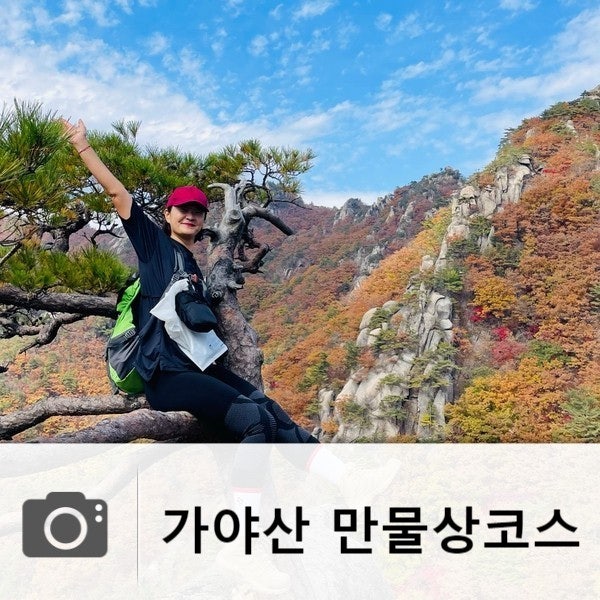 가야산 만물상코스 백운동 만물상 서성재 칠불봉 상왕봉 용기골(산행지도) : 네이버 블로그