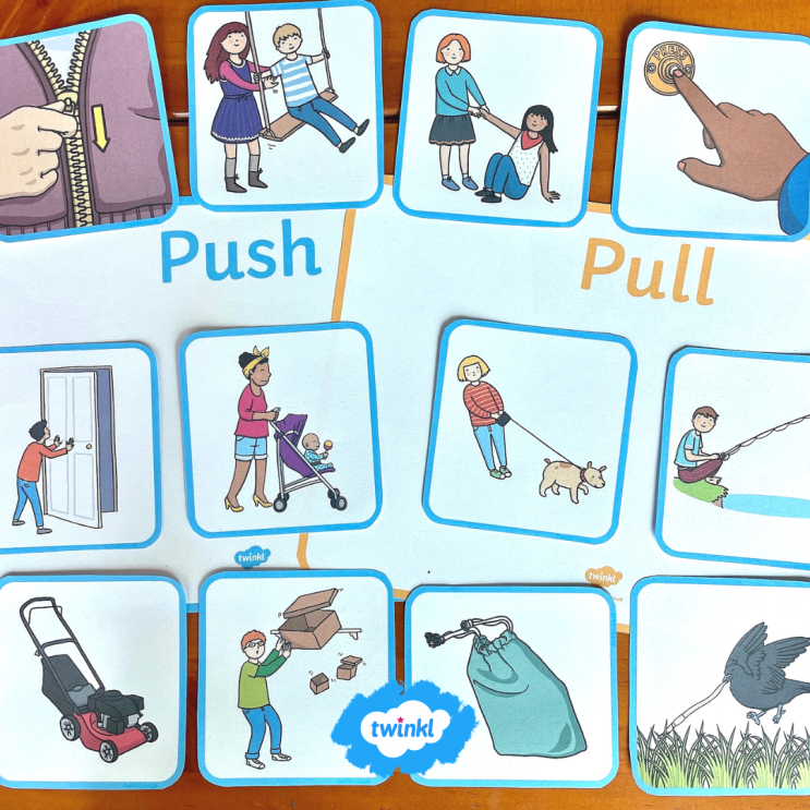 밀고 당기기 분류 카드 (Push or Pull Sorting Cards) : 네이버 블로그