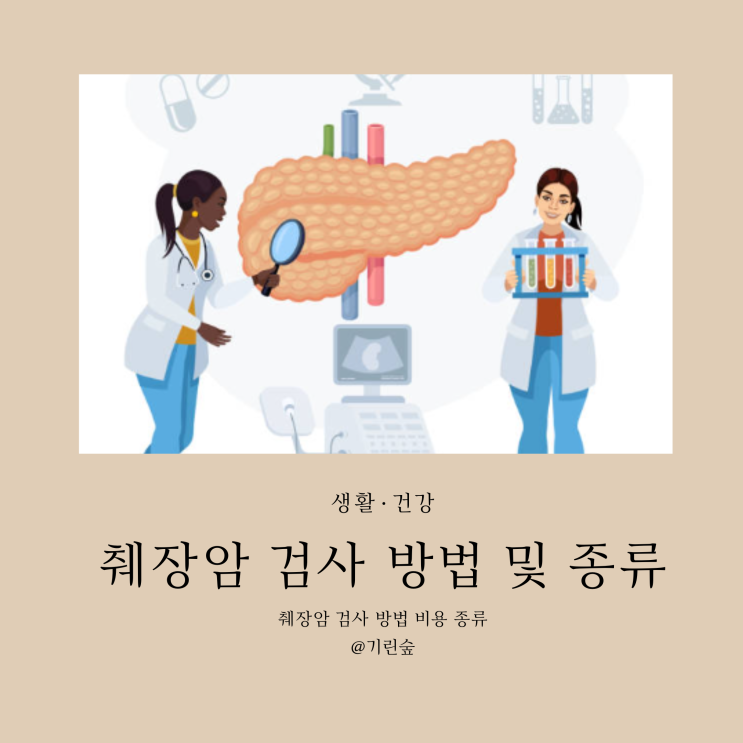 췌장암 검사 방법 및 비용 췌장 초음파 CT MRI, 췌장암 혈액검사 수치 종양표지자 검사 : 네이버 블로그