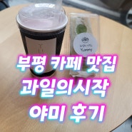 과일의시작야미 부평점 후기 - 부평 생과일 쥬스, 과일도시락 전문점 맛집 카페