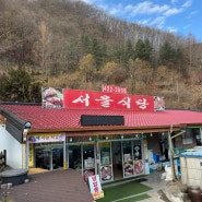 단양 고수동굴앞 육즙이살아있는 마늘떡갈비맛집 서울식당
