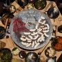 우중 캠핑 요리 추천🏕 장흥 키조개 삼합, 미나리 삼겹살 그리고 볶음밥