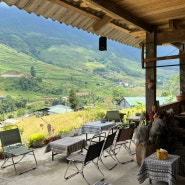 [2022 베트남 사파여행] 사파 타반 마을의 뷰가 끝내주는 카페 Lúa cafe