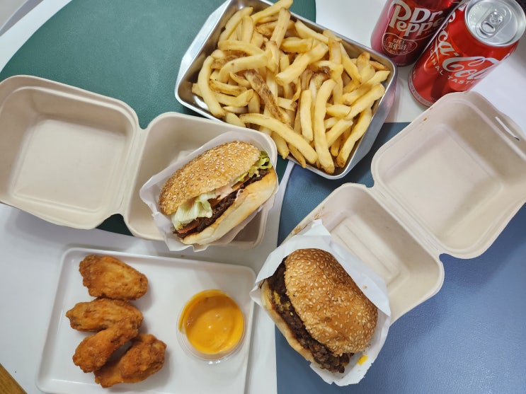 고대맛집 안암수제버거 자꾸 생각나는 햄버거 퍽앤어니언 : 네이버 블로그