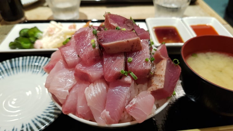 후쿠오카 텐진 맛집 [우오스케 쇼쿠도]