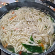 서천 맛집. 터줏골 칼국수 바지락칼국수&보리밥