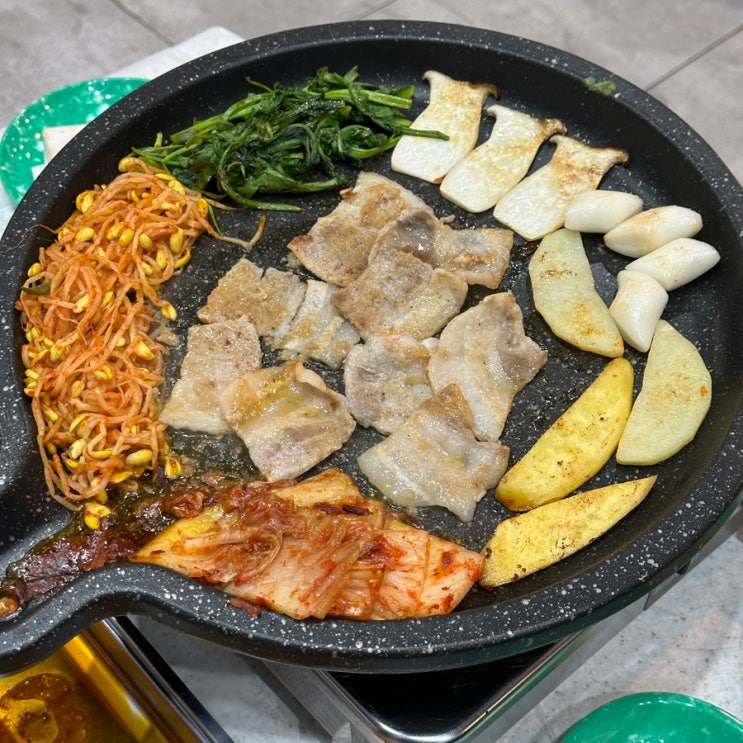 여기서! : '고기고기 소사벌점' 메뉴가 다양했던 평택맛집