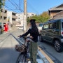 후쿠오카 여행 2일차 (자전거 텐진호르몬 모모치해변)