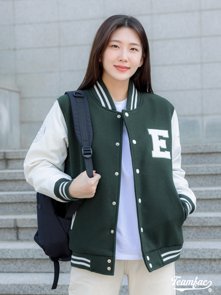 韓国 梨花女子大学校 スタジャン Lサイズ 希少】韓国スタジャン 梨花