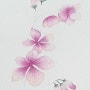 수채화 벚꽃 그리기, 감성수채화 그림, 쉬운 꽃잎 표현법