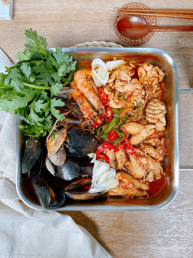 편스토랑 박솔미 곤이리찜 해물 알곤이찜 만들기 박복순 알찜 레시피 겨울보양식 : 네이버 블로그