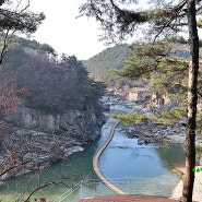 한탄강 주상절리길 순담매표소에서 잔도트레킹