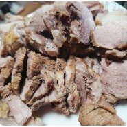 돼지고기 보쌈 부위 앞다리살 김장김치
