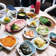 김해대방어 잘하는 부산산오징어 제철회 먹고왔어요