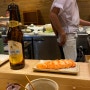 도쿄 니시아자부, 메뉴없는 야키토리 맛집 토리요시 (焼鳥 鳥よし)에서 저녁, 입가심으로 킷사에서 핫초코 한 잔.