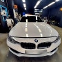 BMW 320D F30 전면유리 석회수 오염 고착으로 인한 앞유리 교체 및 썬팅 / BMW 정품, 보험수리, 당일수리[안양 자동차유리]