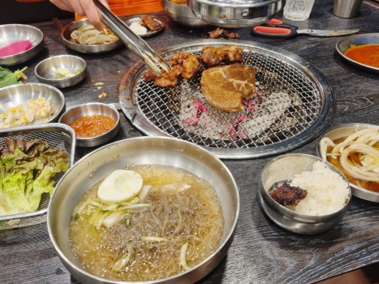 무한리필로 즐기는 안산 돼지갈비 맛집, 월피동 통큰갈비