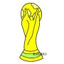 [손그림 그리기]월드컵 트로피 그리기