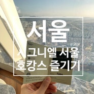 [서울] 잠실 롯데 ( 시그니엘 서울 ) 호텔 숙박이용후기