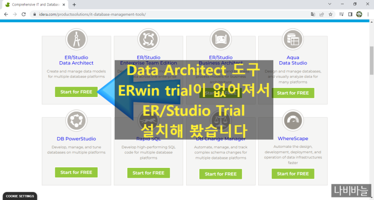 Data Architect 도구 ERwin trial이 없어져서 ER/Studio Trial 설치해 봤습니다 : 네이버 블로그