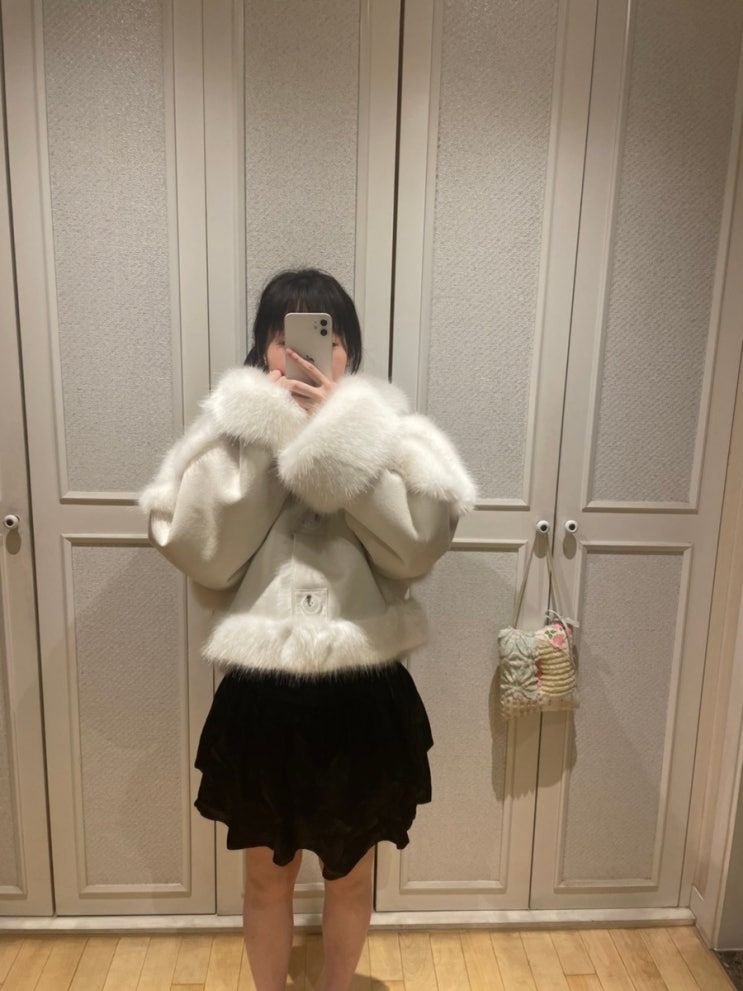 Threetimes / 쓰리타임즈 ? bunny fur coat ? 버니퍼코트 솔직 후기 