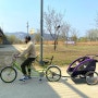 아이와 함께 캠핑도 즐기고 자전거도 탈수 있는 이포보 웰빙캠핑장