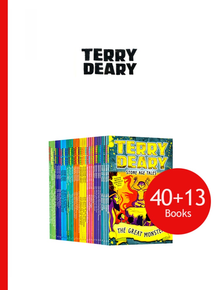 (영어원서)테리 디어리의 역사 시리즈 챕터북 53권(워크북 포함)세트/Terry Deary's Historical Tales ...