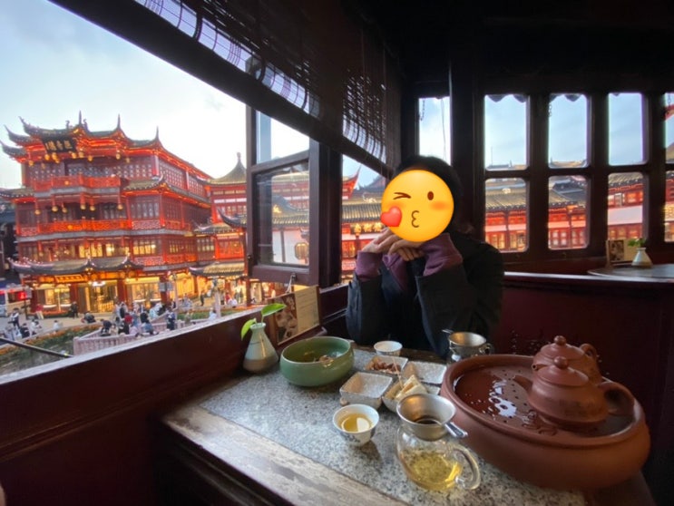 [상하이여행] 예원과 호심정(후신팅) 찻집 데이트