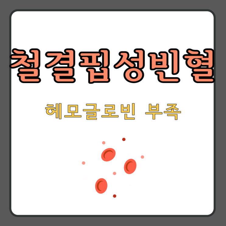 철결핍성 빈혈 (헤모글로빈 부족) 원인 증상 : 네이버 블로그
