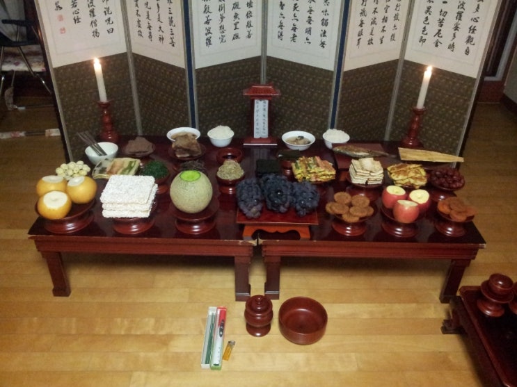 우리집 차례상의 변천사/설날/추석/차례상/명절제사/제사상 : 네이버 블로그