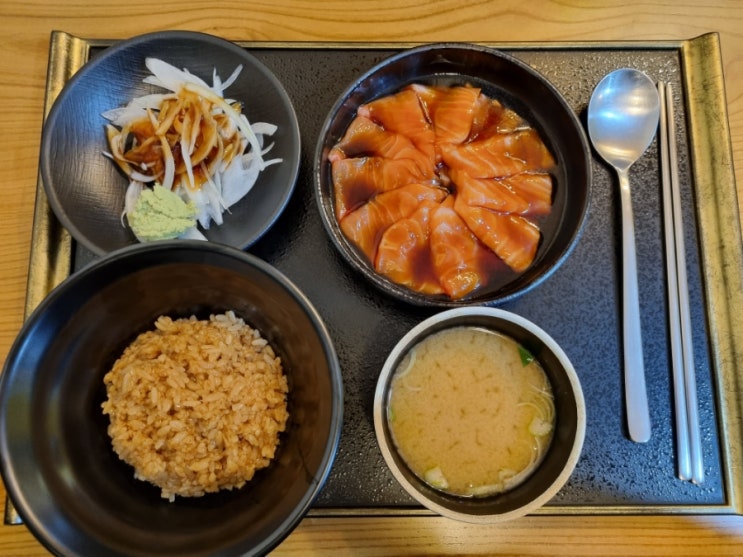안암맛집 연어간장밥 너무 맛있다😆 : 네이버 블로그